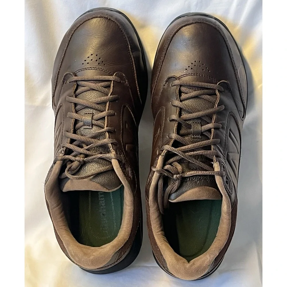 New Balance 928v3 Shoes Mens 11.5 6E Extra Wide Brown Leather Walking Sneakers